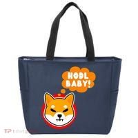 Shiba Inu Hodl Baby Tote Bag thumb 0