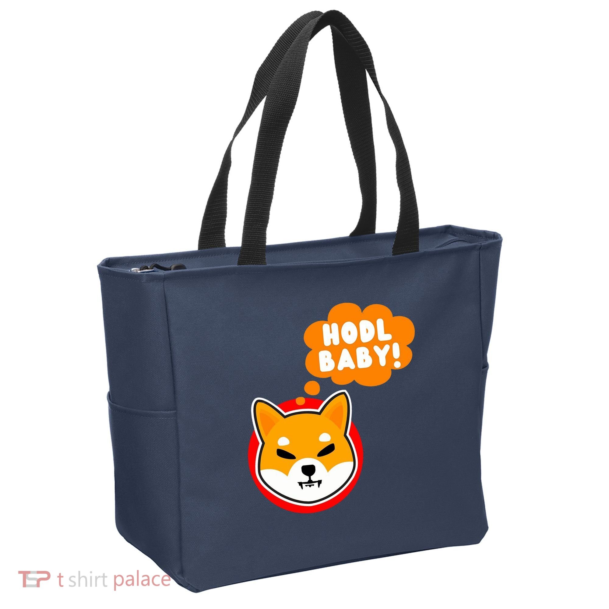 Shiba Inu Hodl Baby Tote Bag