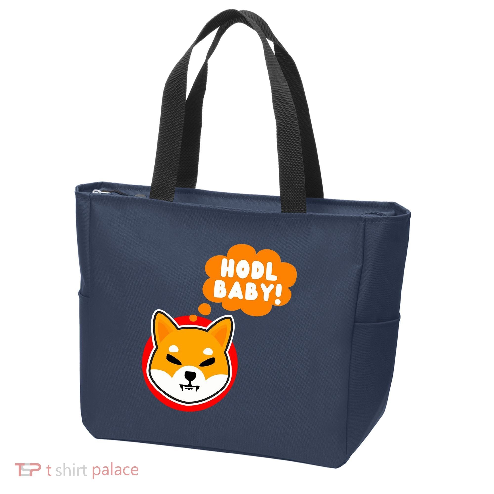 Shiba Inu Hodl Baby Tote Bag