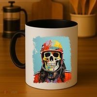 Skeleton Ice Hockey Great Gift Coffee Mug thumb 4