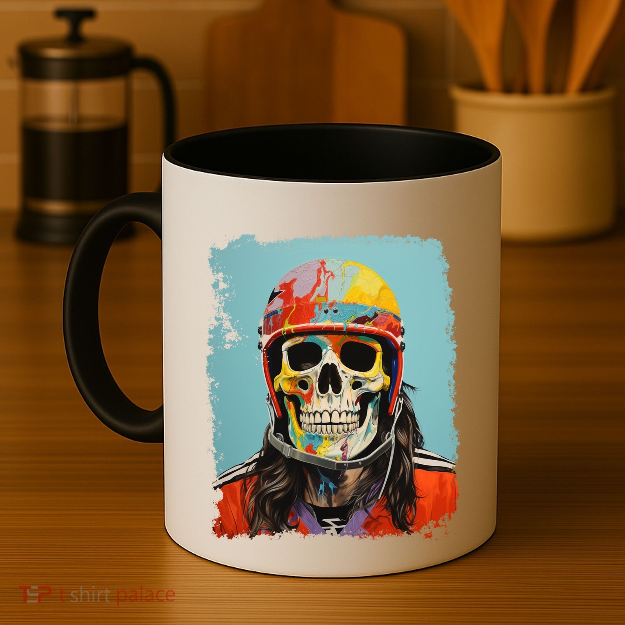 Skeleton Ice Hockey Great Gift Coffee Mug