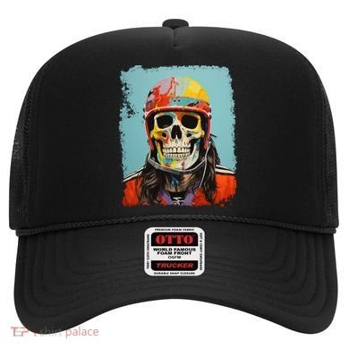 Skeleton Ice Hockey Great Gift Hat