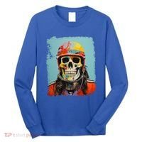 Skeleton Ice Hockey Great Gift Long Sleeve Shirt thumb 0