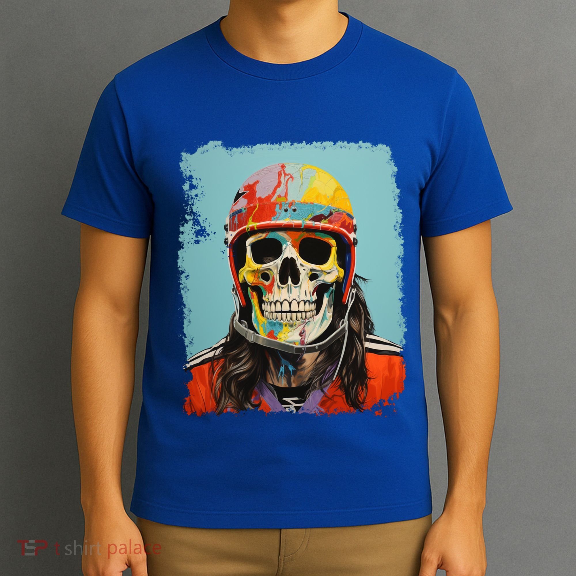 Skeleton Ice Hockey Great Gift T-Shirt
