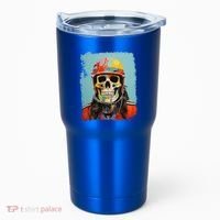 Skeleton Ice Hockey Great Gift Tumbler thumb 0