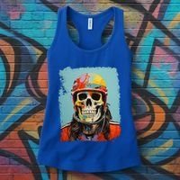 Skeleton Ice Hockey Great Gift Women's Tank Top thumb 3