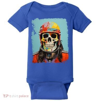 Skeleton Ice Hockey Great Gift Baby Bodysuit