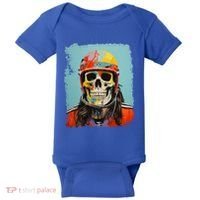 Skeleton Ice Hockey Great Gift Baby Bodysuit thumb 0