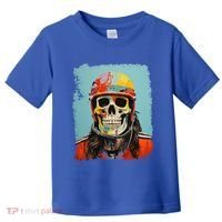 Skeleton Ice Hockey Great Gift Toddler T-Shirt thumb 0