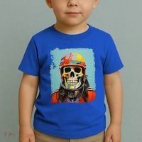 Skeleton Ice Hockey Great Gift Toddler T-Shirt thumb 2