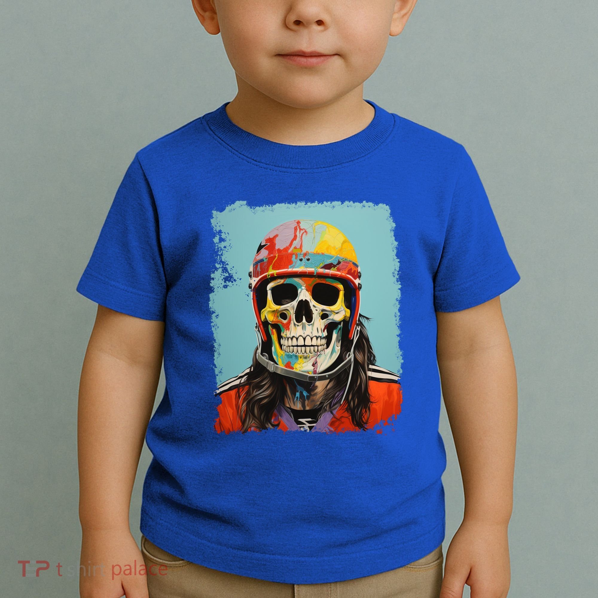 Skeleton Ice Hockey Great Gift Toddler T-Shirt