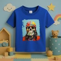 Skeleton Ice Hockey Great Gift Toddler T-Shirt thumb 3