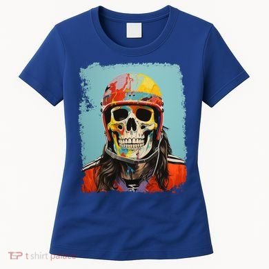 Skeleton Ice Hockey Great Gift Women's T-Shirt