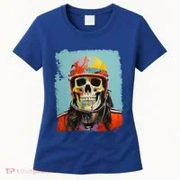 Skeleton Ice Hockey Great Gift Women's T-Shirt thumb 0