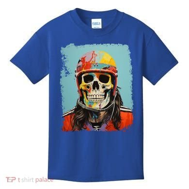 Skeleton Ice Hockey Great Gift Kids T-Shirt