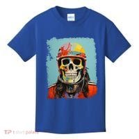 Skeleton Ice Hockey Great Gift Kids T-Shirt thumb 0