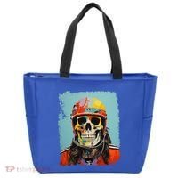 Skeleton Ice Hockey Great Gift Tote Bag thumb 0