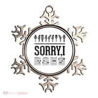 Sorry IDGAF Hidden Message Music Note Dgaf Guitar Chords Ornament thumb 0