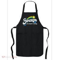 Sarcasm ItS How I Hug Apron thumb 0