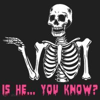 Skeleton Is He You Know Meme Women's Sweatshirt thumb 2