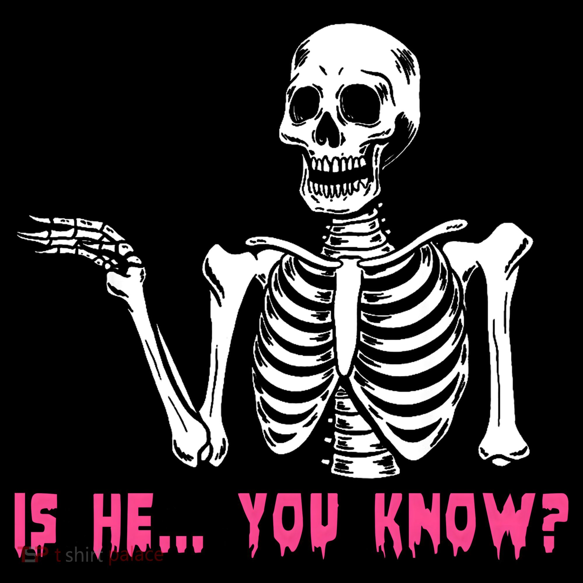 Skeleton Is He You Know Meme Coaster