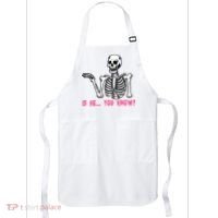 Skeleton Is He You Know Meme Apron thumb 0