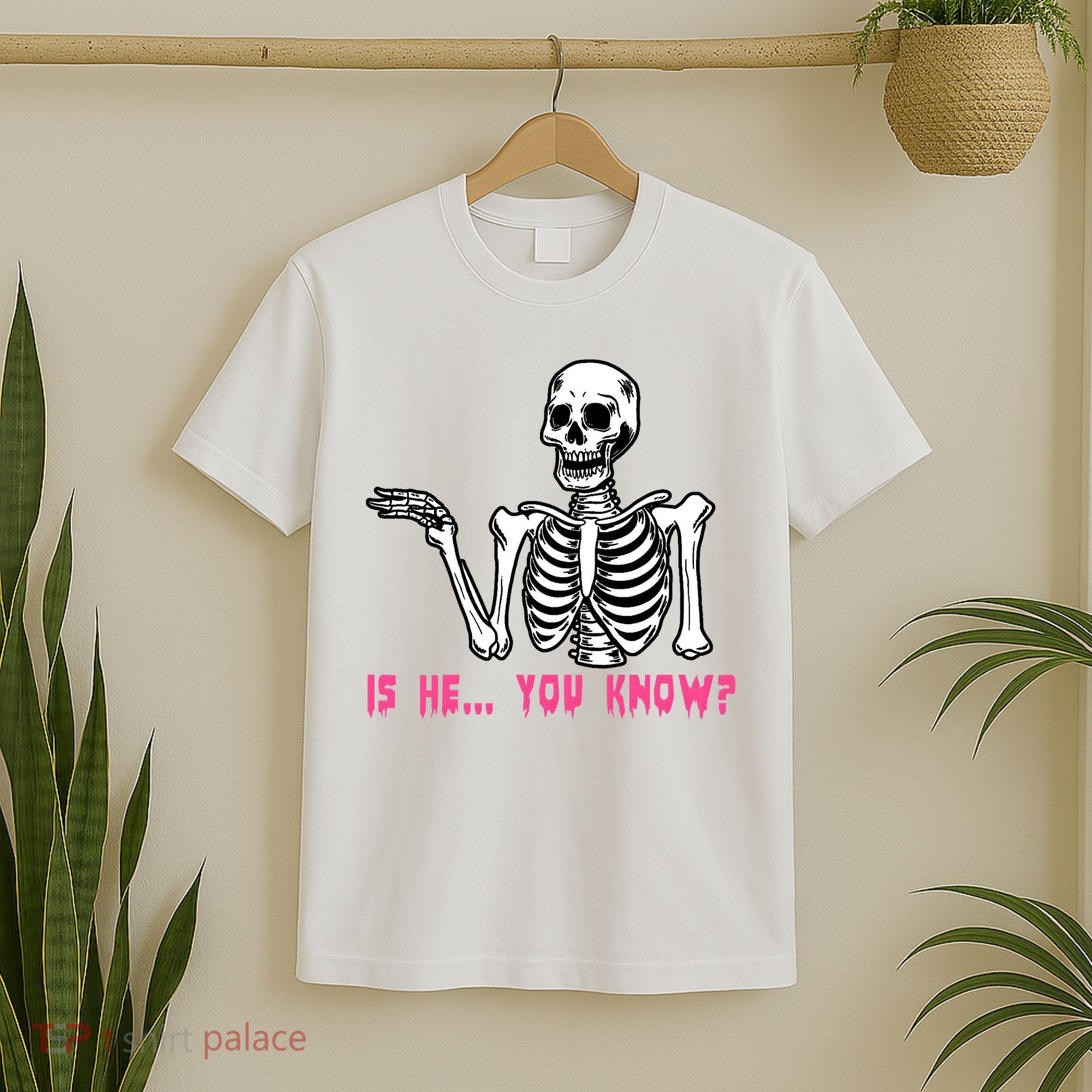Skeleton Is He You Know Meme T-Shirt