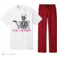 Skeleton Is He You Know Meme Pajama Set thumb 0