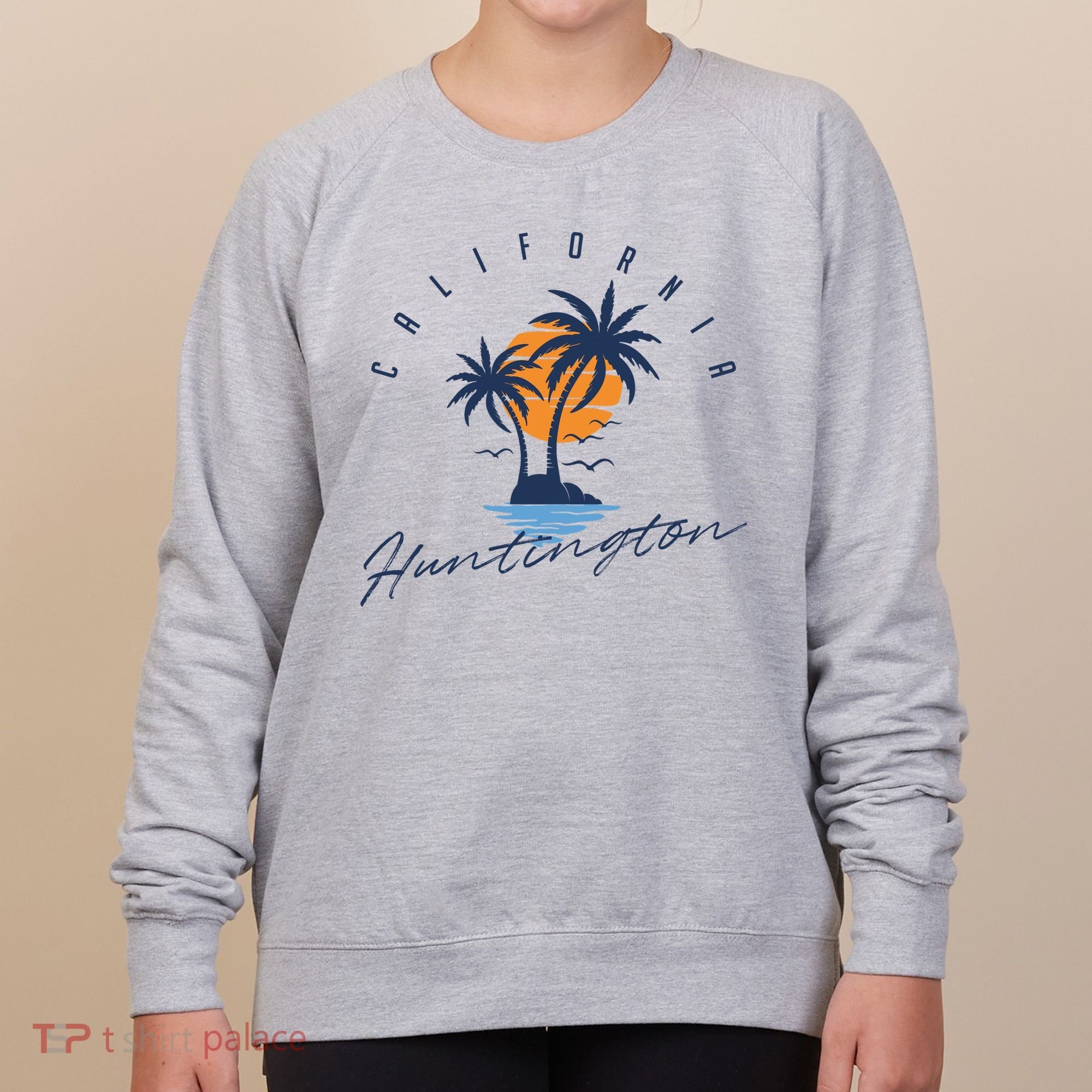 Summer In Huntington Beach Californa Women's Sweatshirt