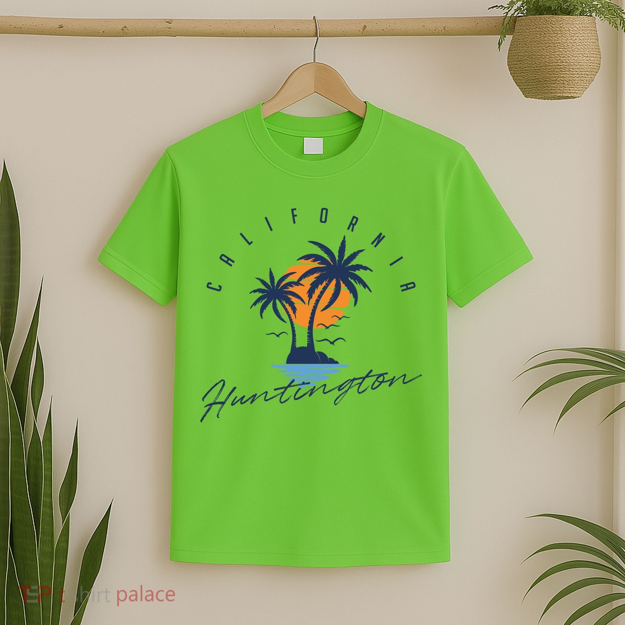 Summer In Huntington Beach Californa T-Shirt