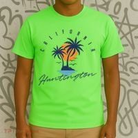 Summer In Huntington Beach Californa T-Shirt thumb 3