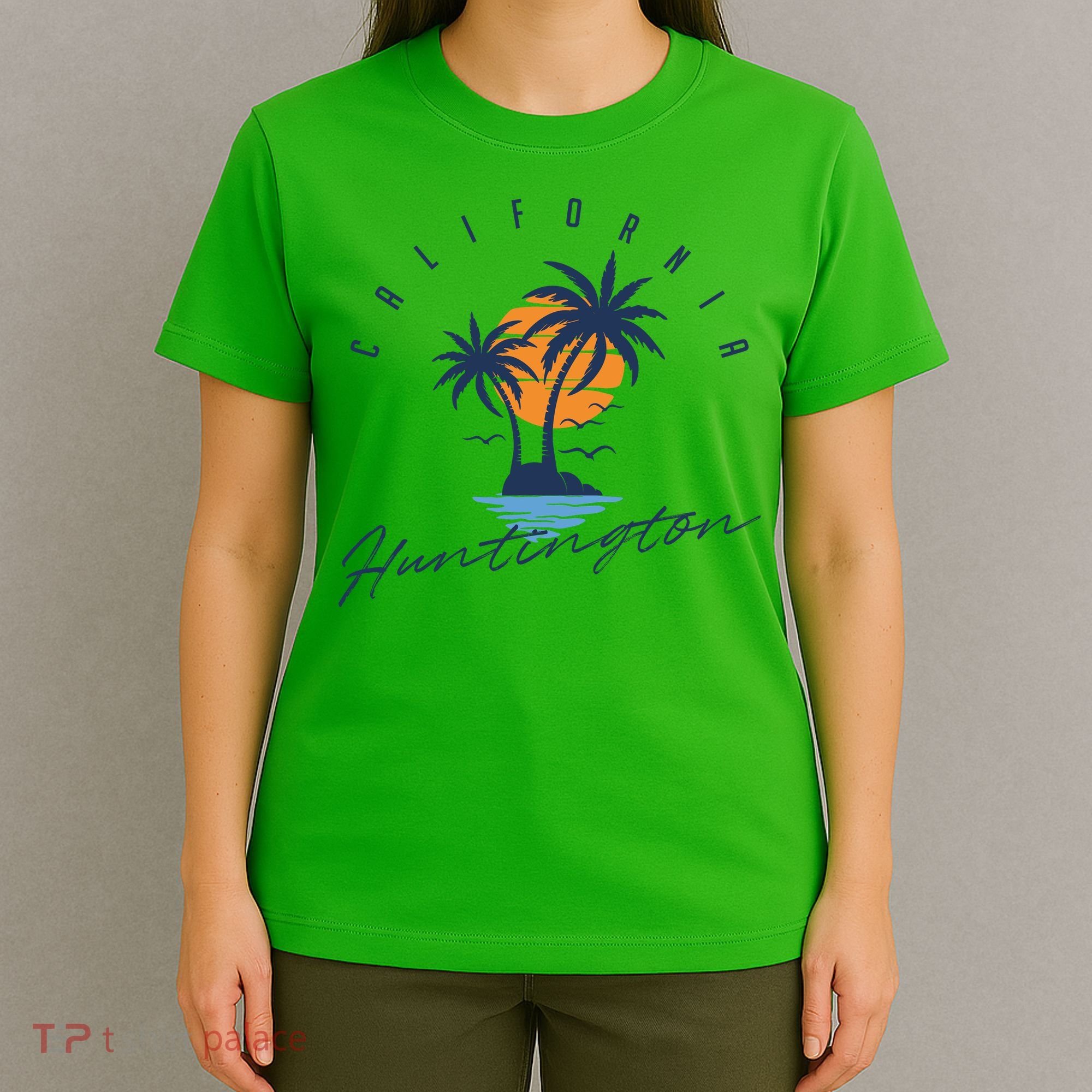 Summer In Huntington Beach Californa T-Shirt