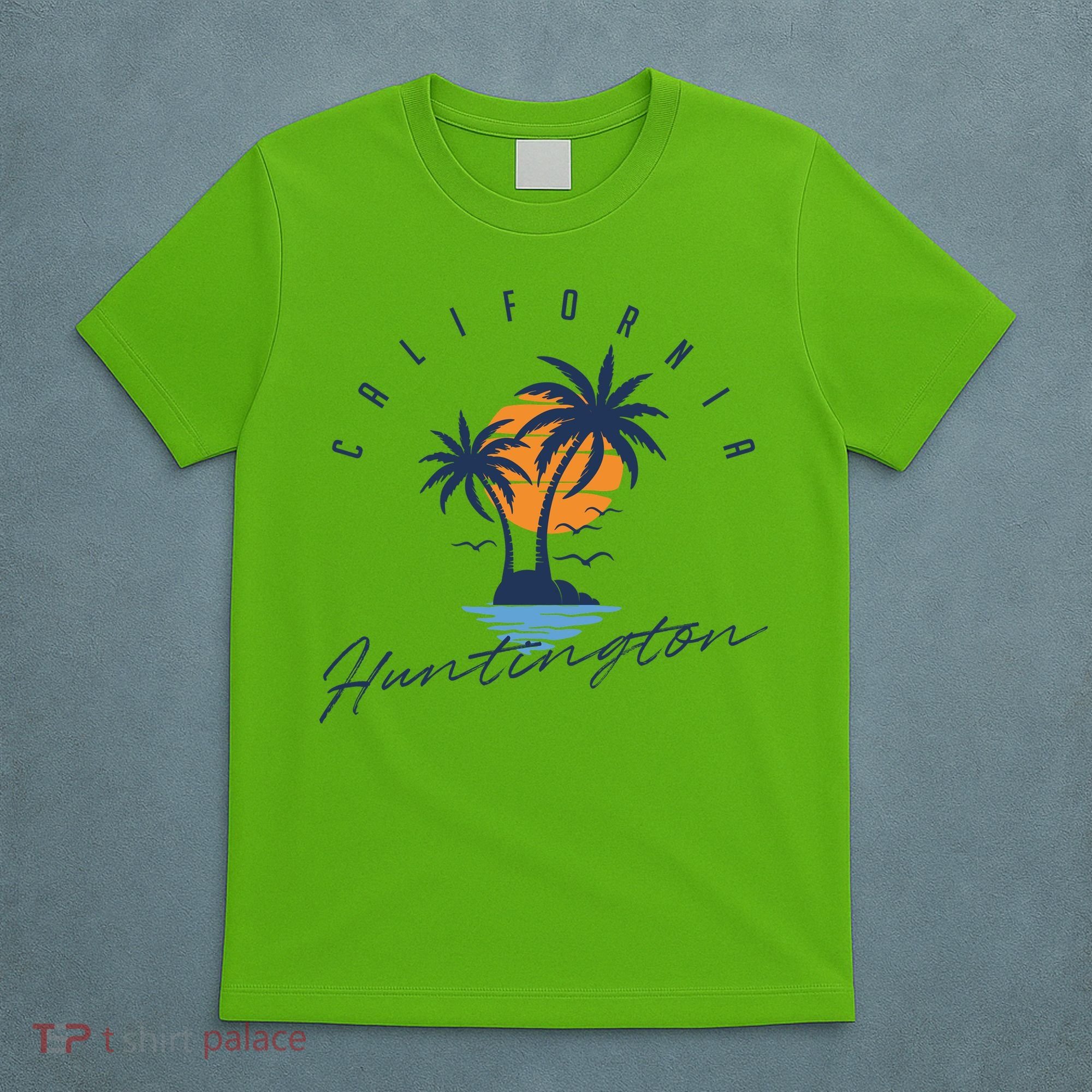 Summer In Huntington Beach Californa T-Shirt