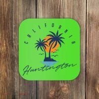 Summer In Huntington Beach Californa Coaster thumb 0