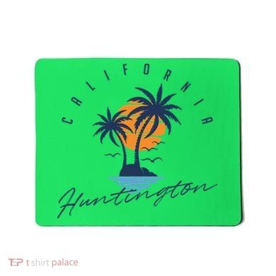 Summer In Huntington Beach Californa Mousepad