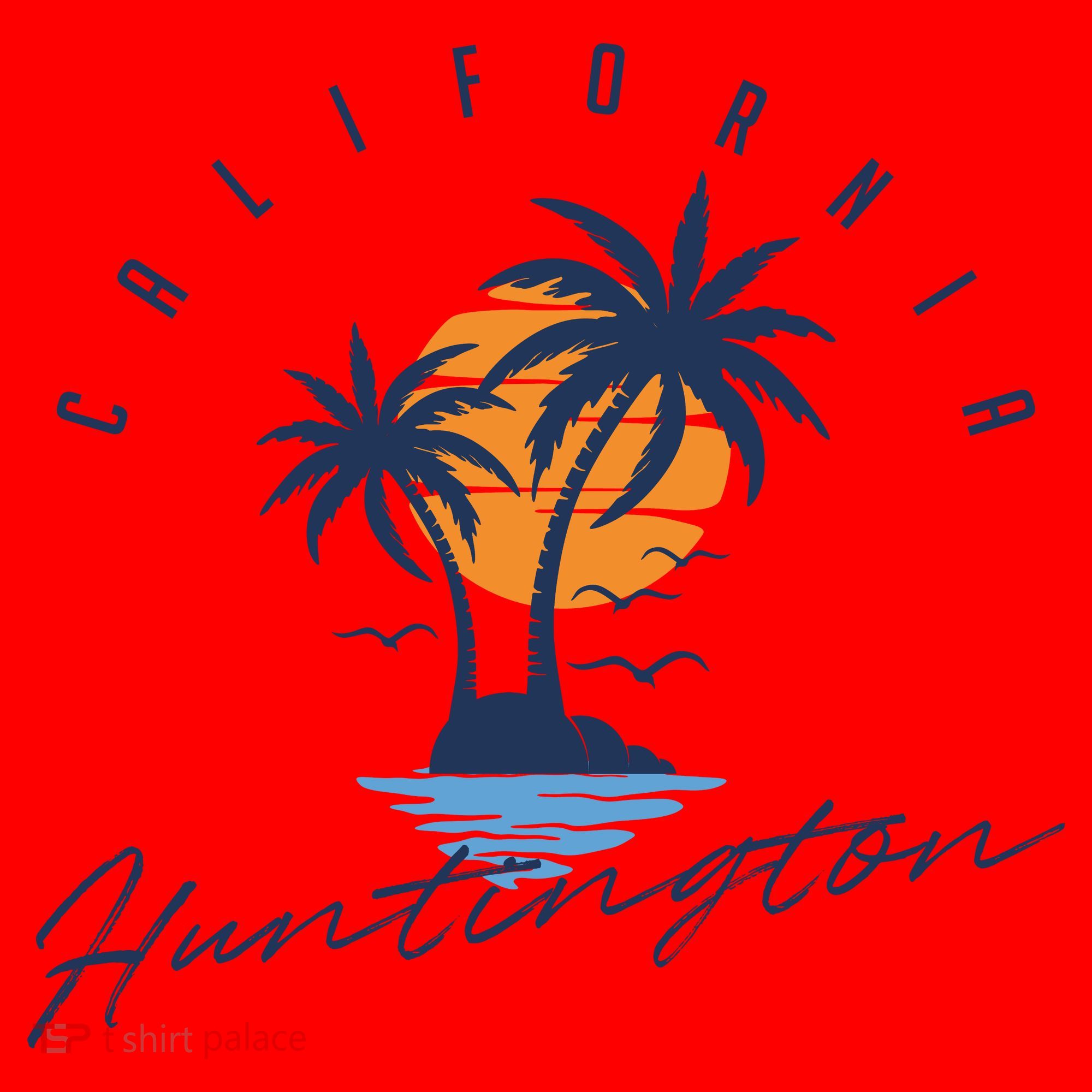 Summer In Huntington Beach Californa Santa Hat