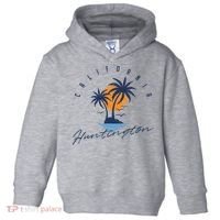 Summer In Huntington Beach Californa Toddler Hoodie thumb 0