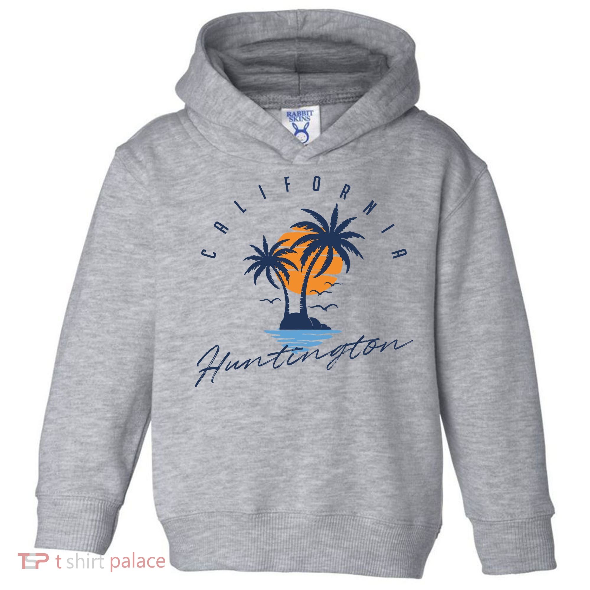 Summer In Huntington Beach Californa Toddler Hoodie