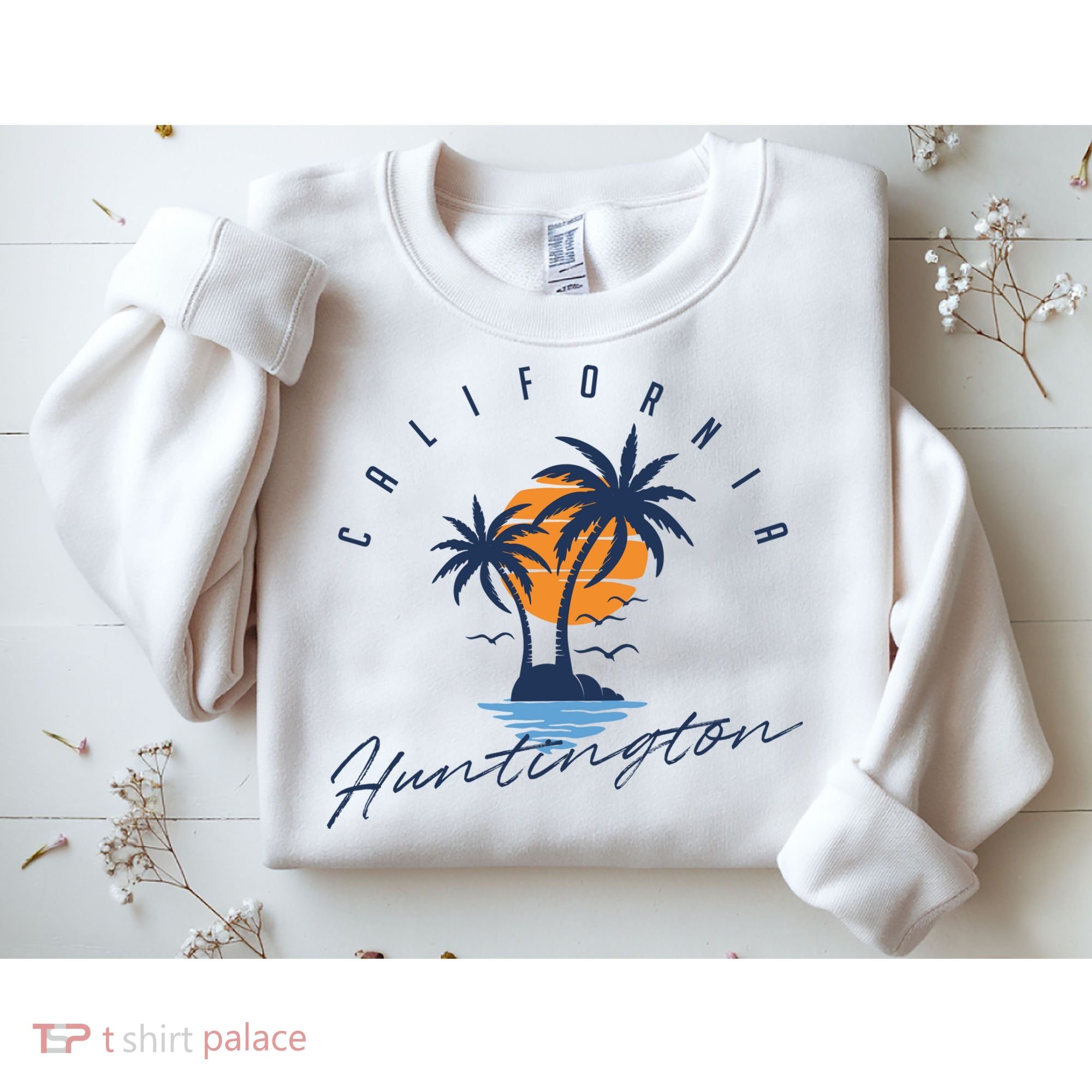Summer In Huntington Beach Californa Sweatshirt