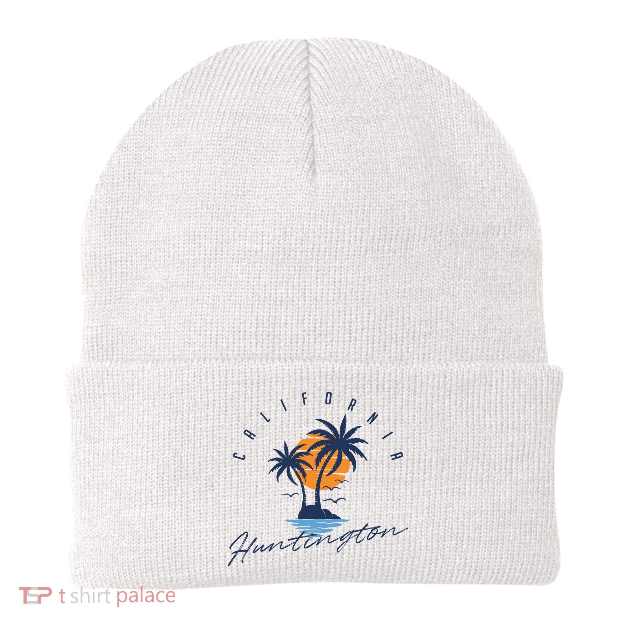 Summer In Huntington Beach Californa Beanie