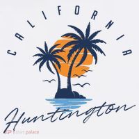 Summer In Huntington Beach Californa Women's Hoodie thumb 2