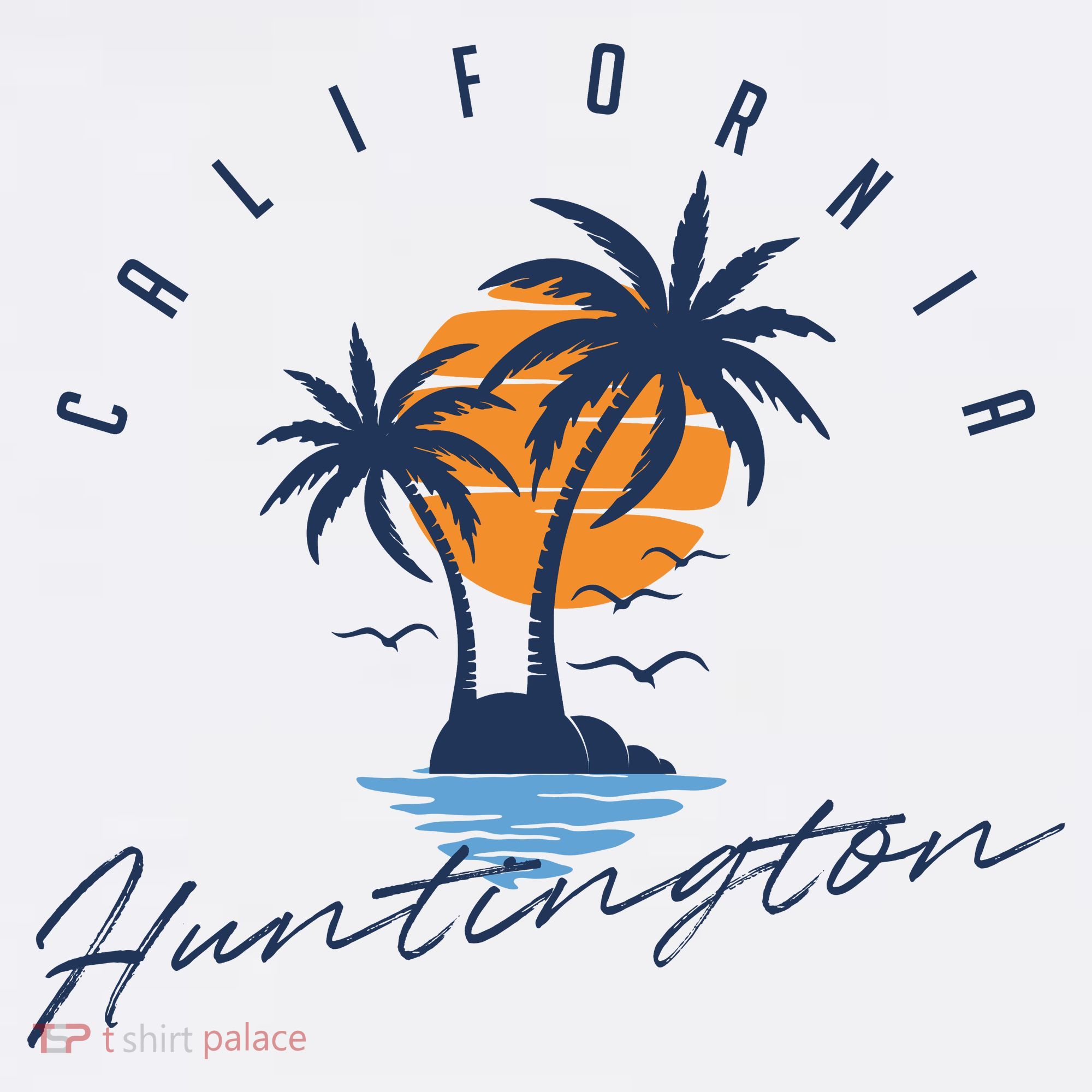 Summer In Huntington Beach Californa Women's Hoodie