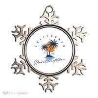 Summer In Huntington Beach Californa Ornament thumb 0