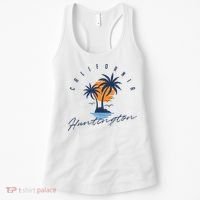 Summer In Huntington Beach Californa Women's Tank Top thumb 0