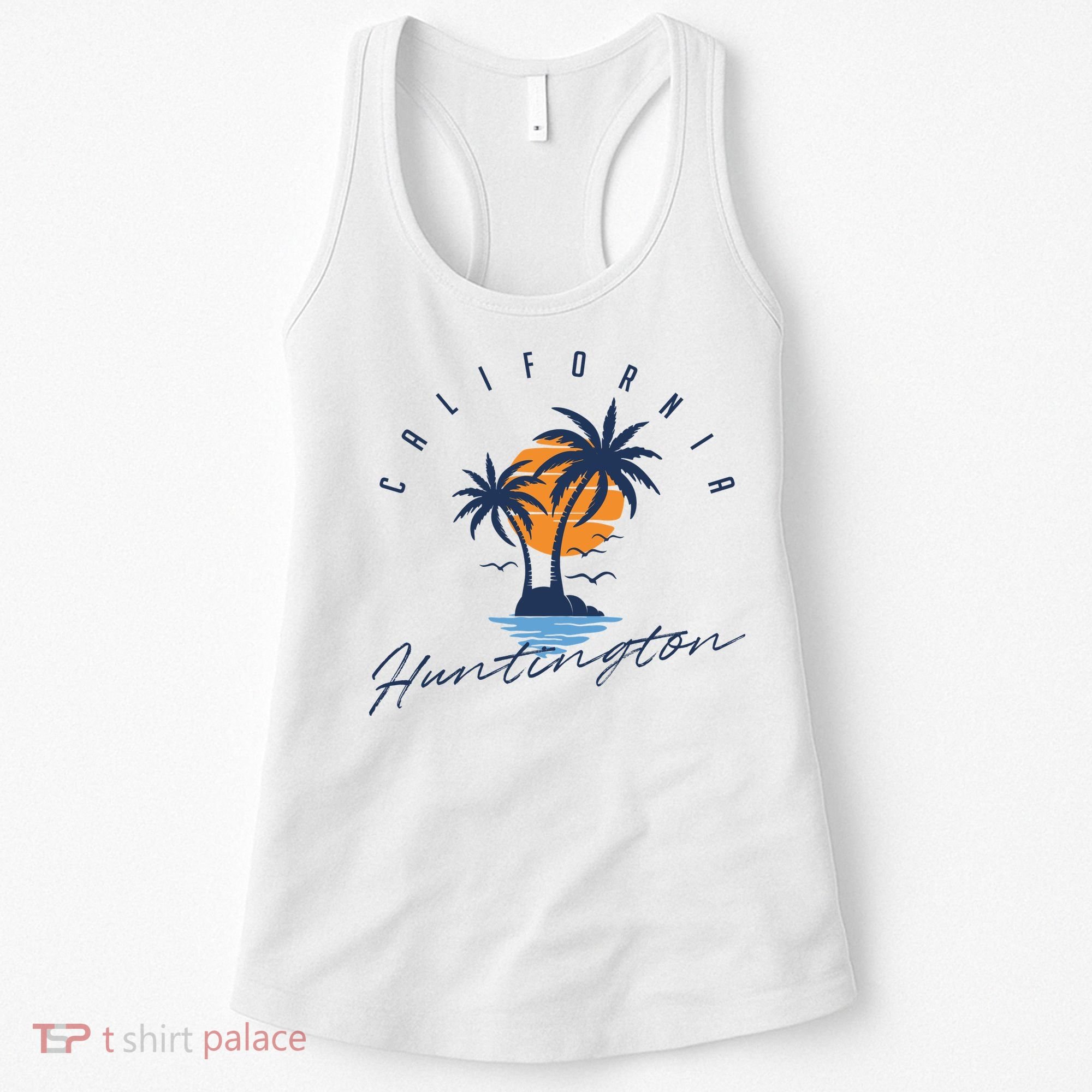 Summer In Huntington Beach Californa Women's Tank Top