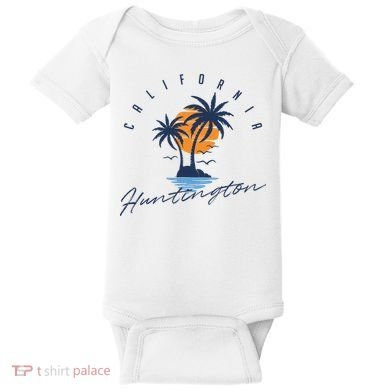 Summer In Huntington Beach Californa Baby Bodysuit