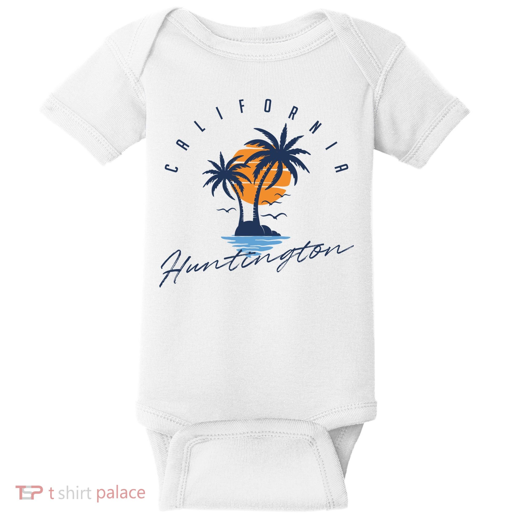 Summer In Huntington Beach Californa Baby Bodysuit