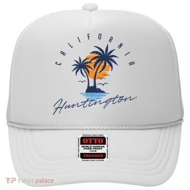 Summer In Huntington Beach Californa Hat
