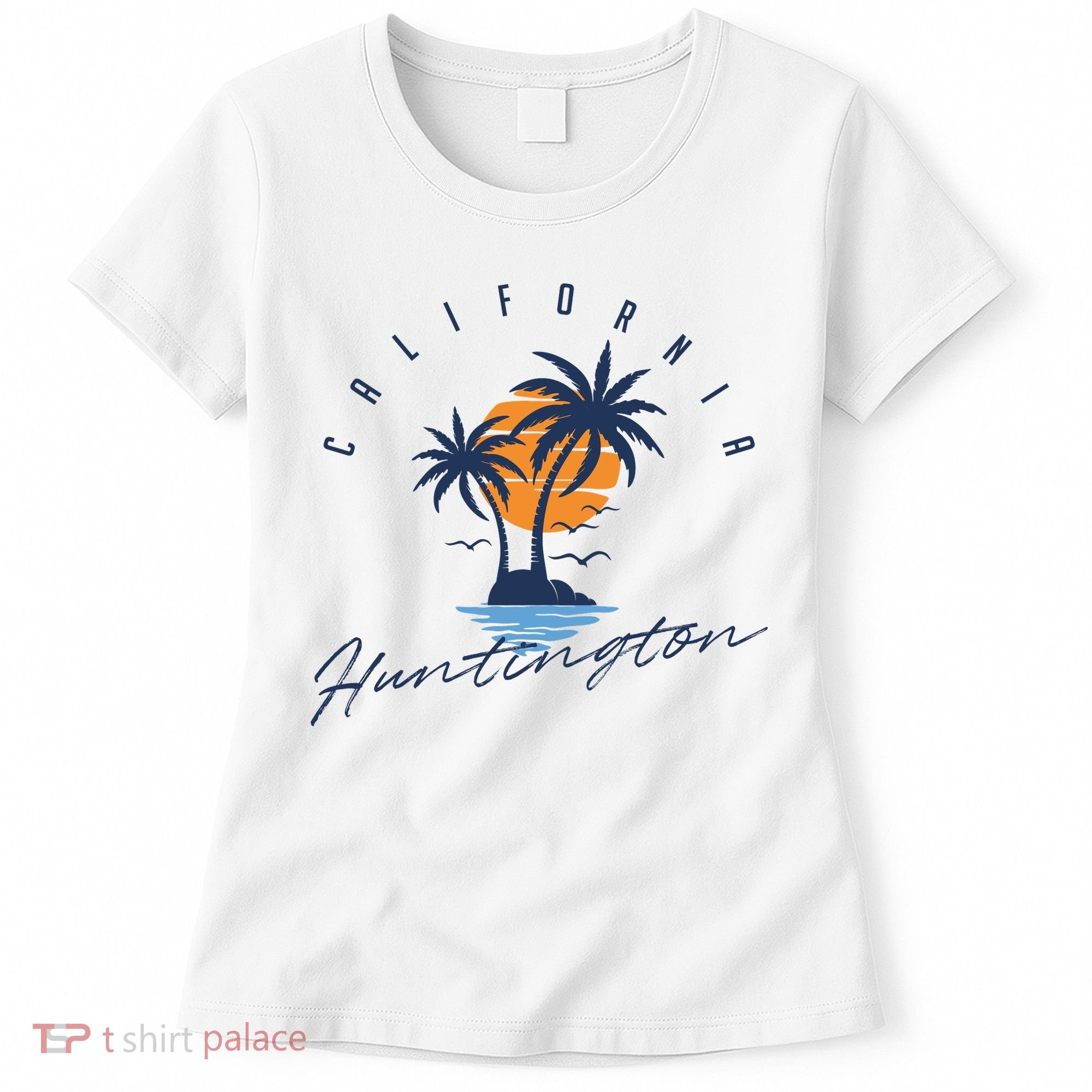 Summer In Huntington Beach Californa Women's T-Shirt