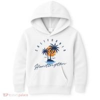Summer In Huntington Beach Californa Kids Hoodie thumb 0